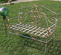 antique garden benches